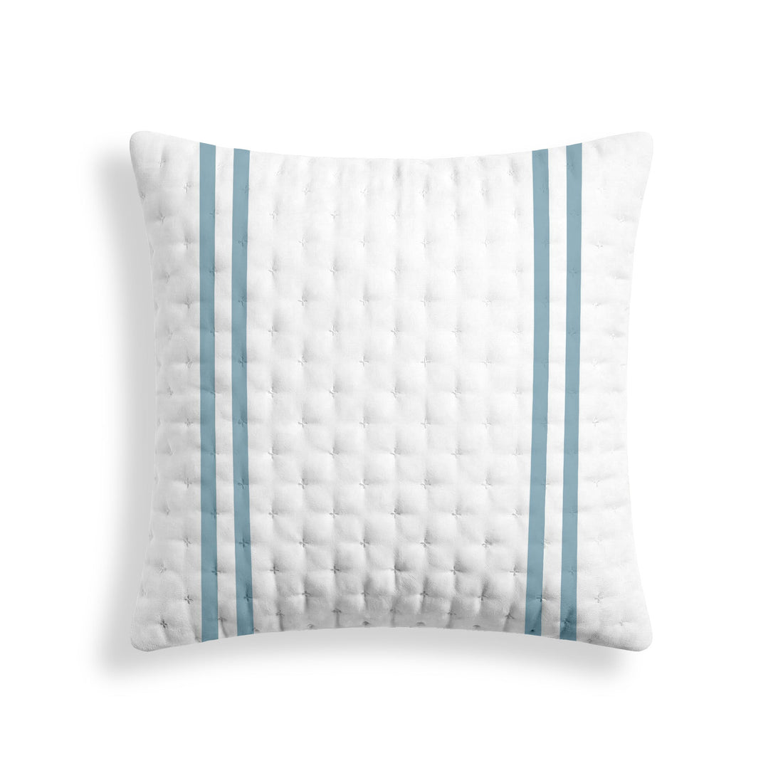 Funda de almohada acolchada estampada Oliva Azul Vera