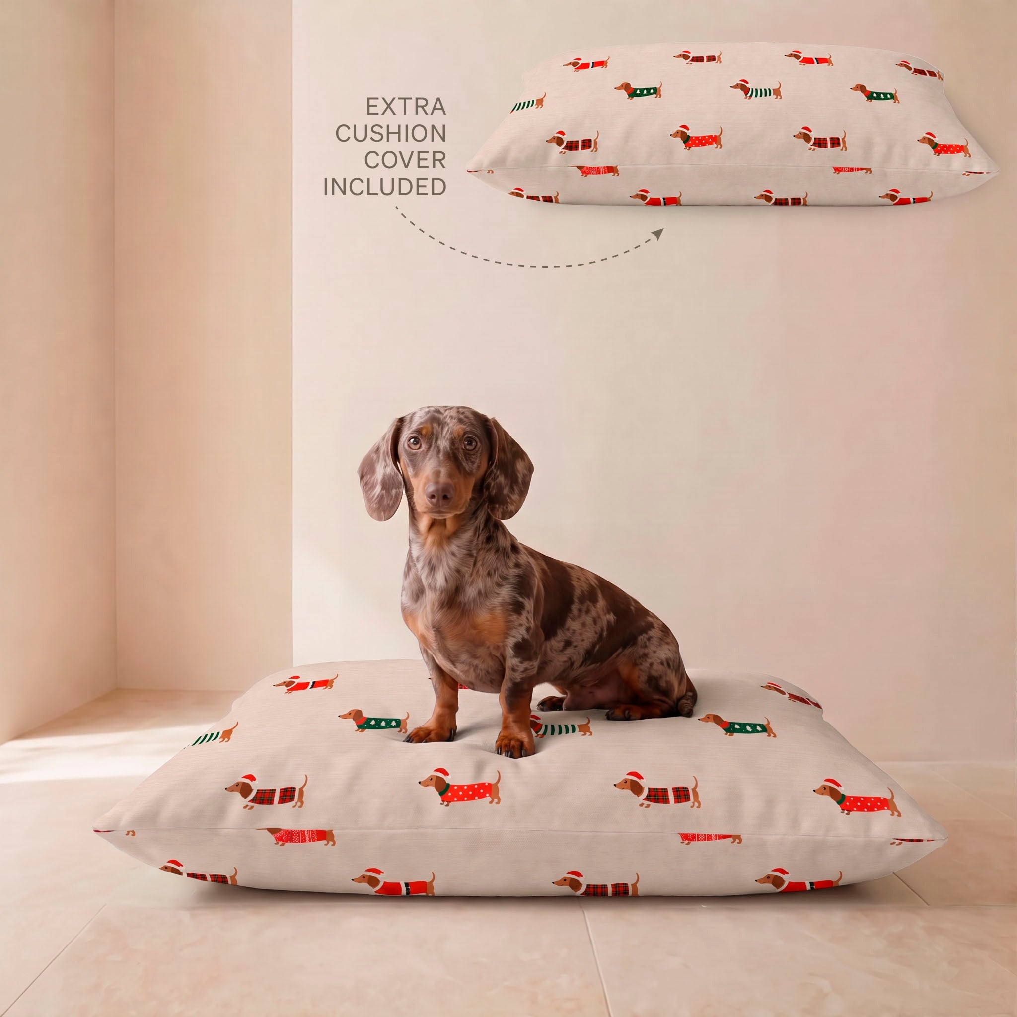 Pack cama de mascota + Funda para cama de mascota Jetino