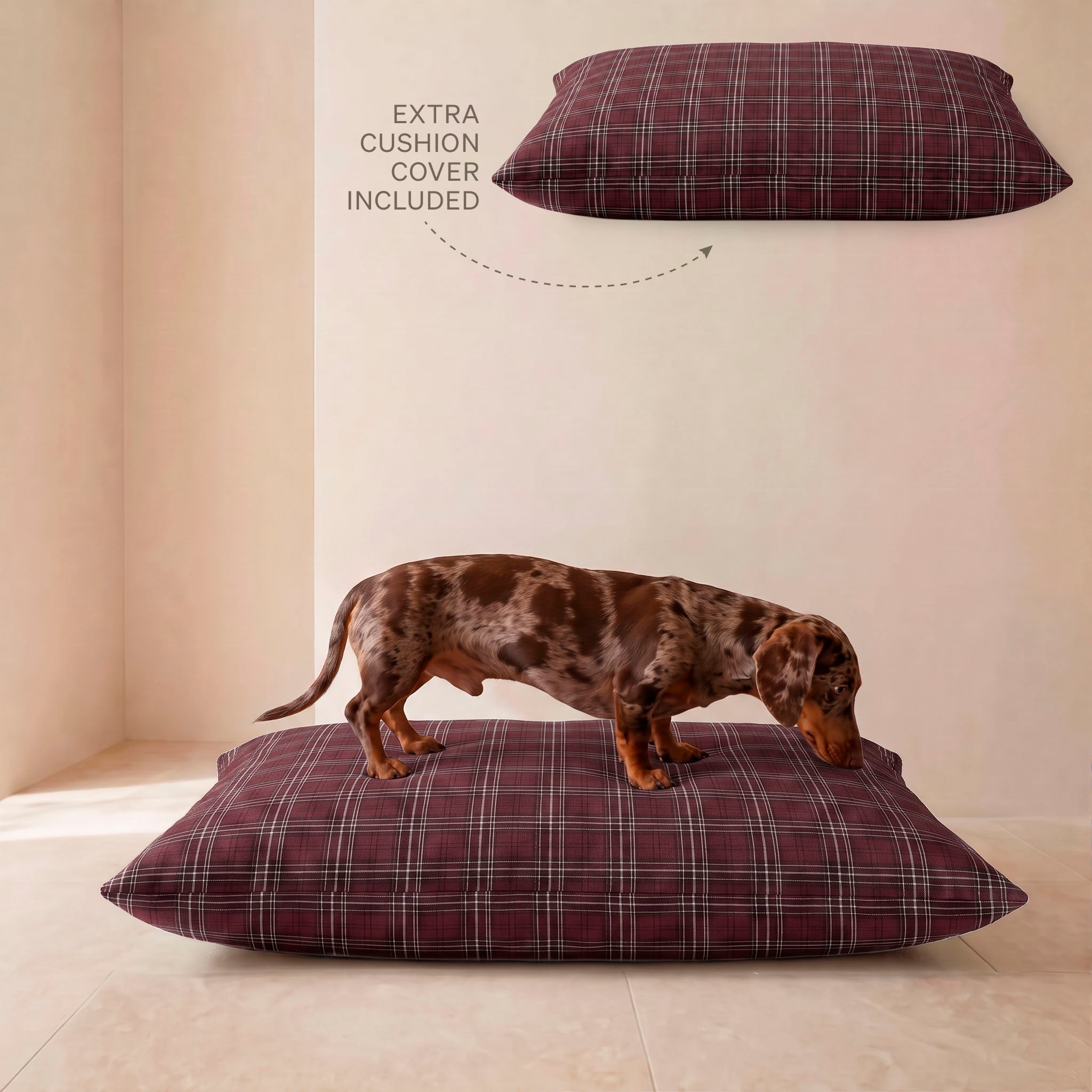 Pack cama de mascota + Funda para cama de mascota Ritika 12