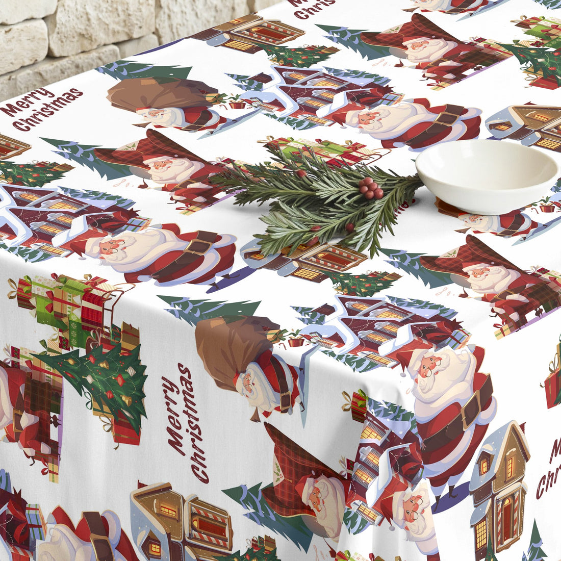 Nappe antitache Père Noël