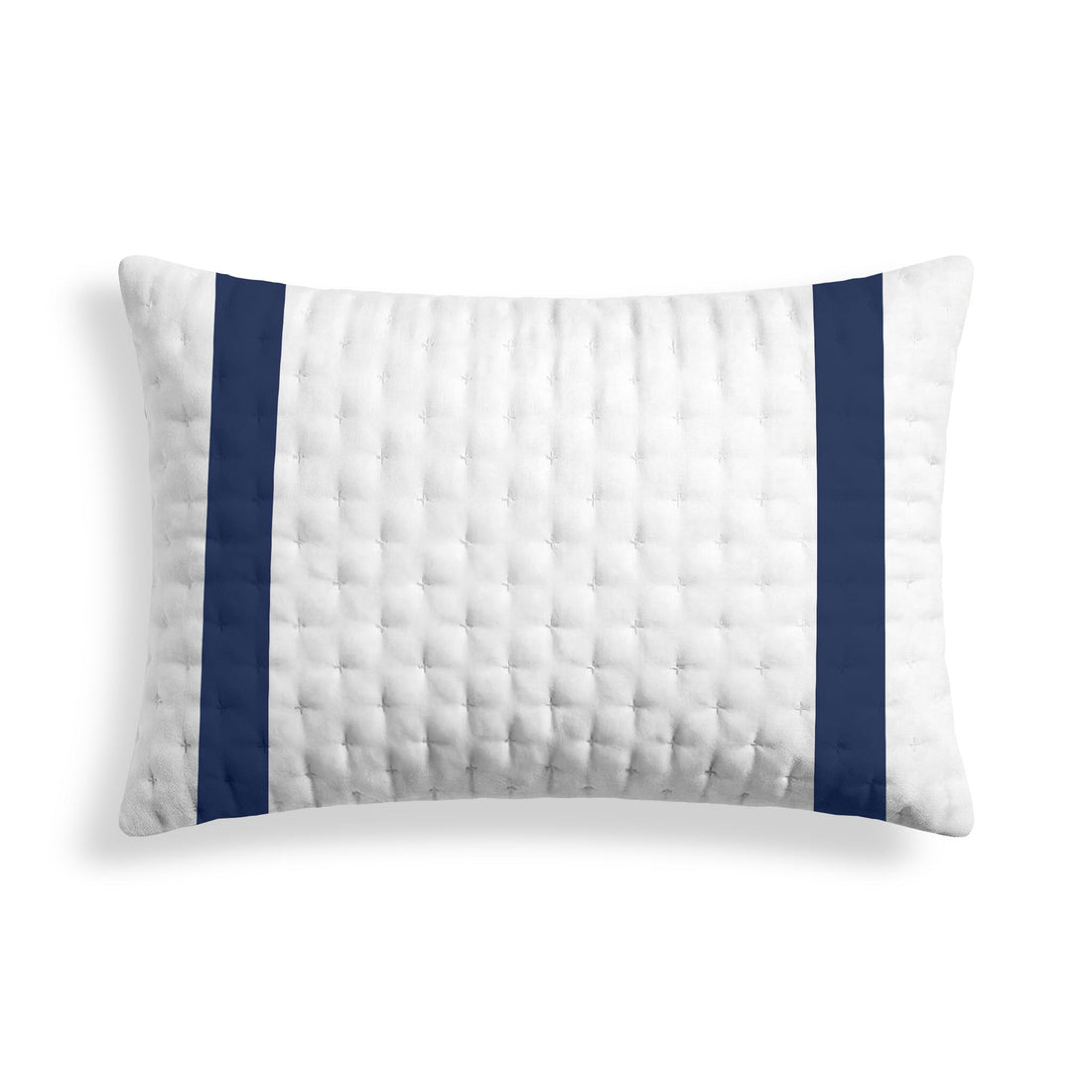 Funda de almohada acolchada estampada Portixol Azul 50x80 cm