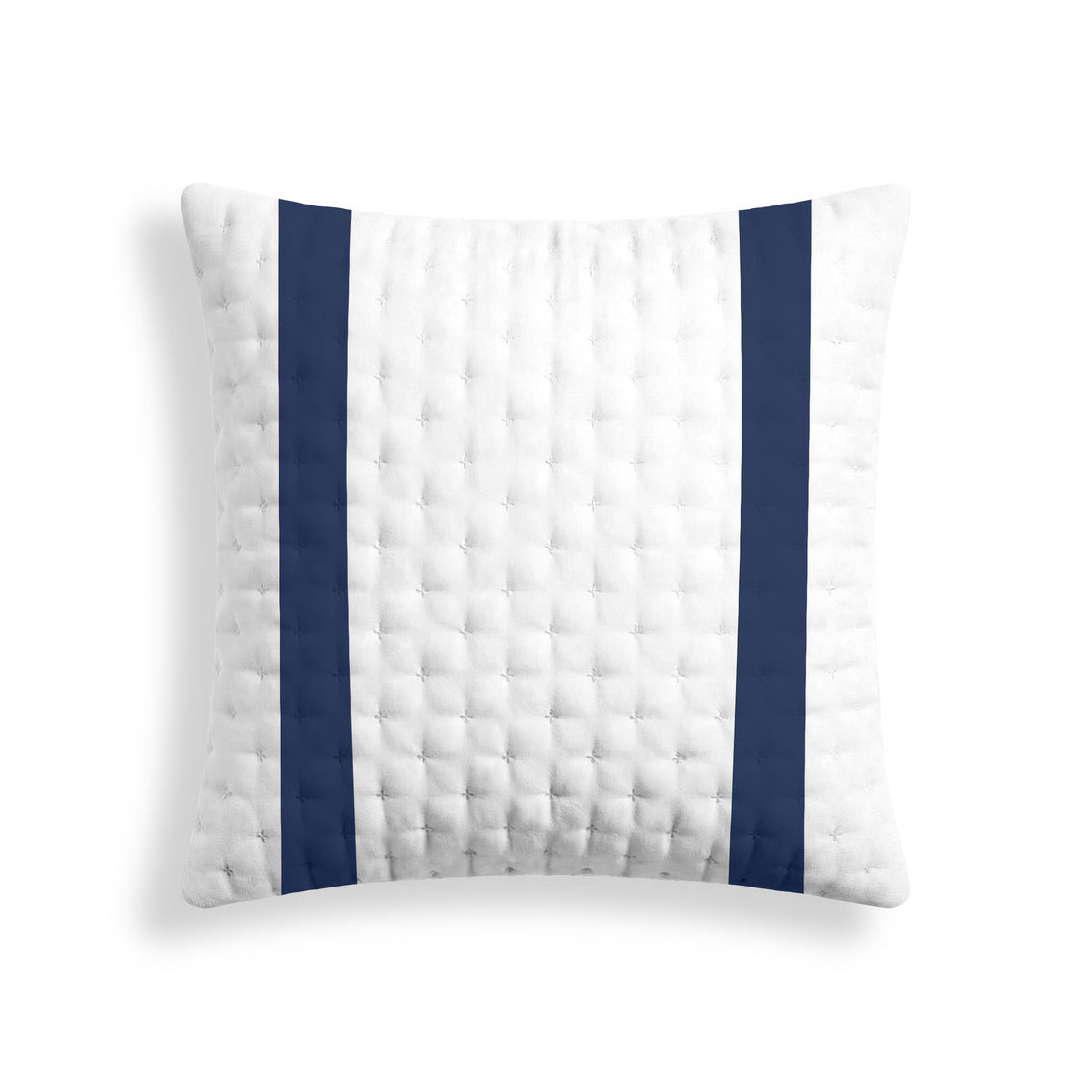 Funda de almohada acolchada estampada Portixol Azul