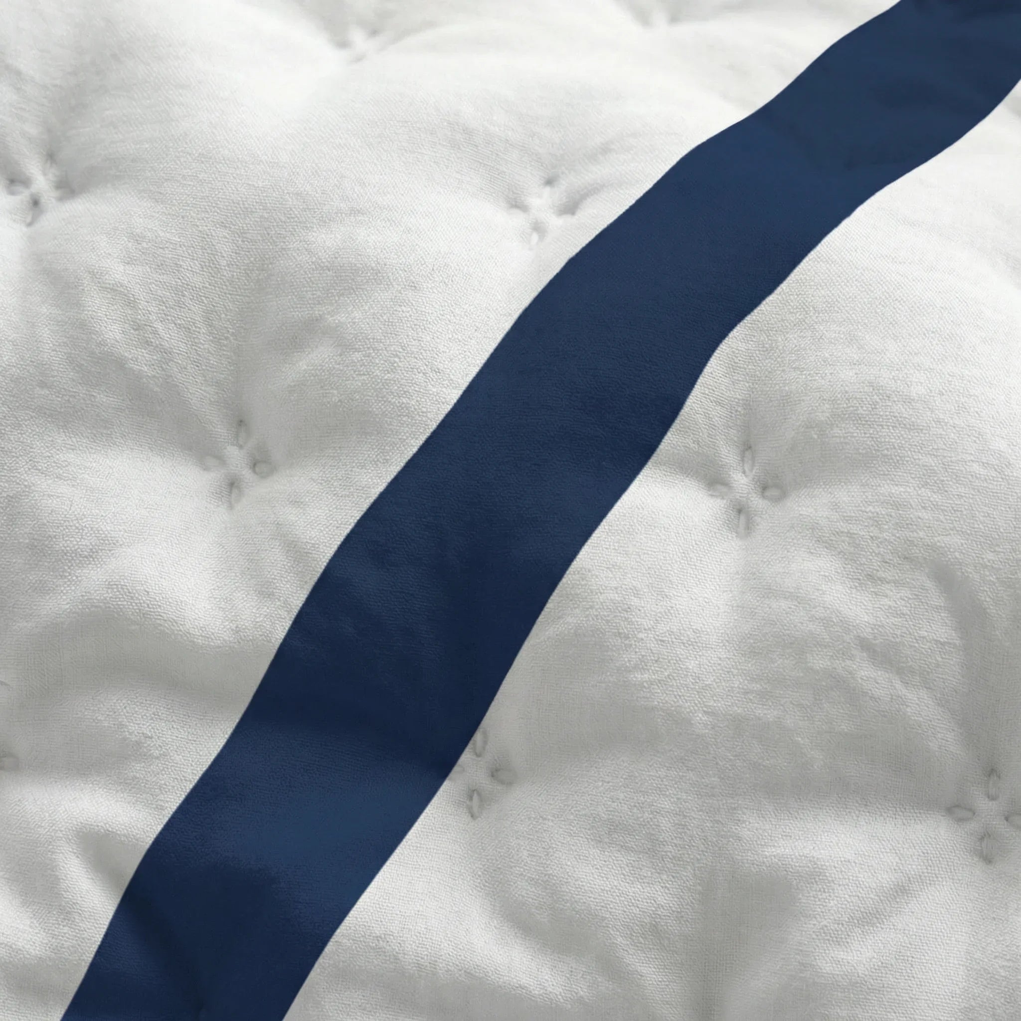 Colcha boutí estampada Portixol Azul tacto suave