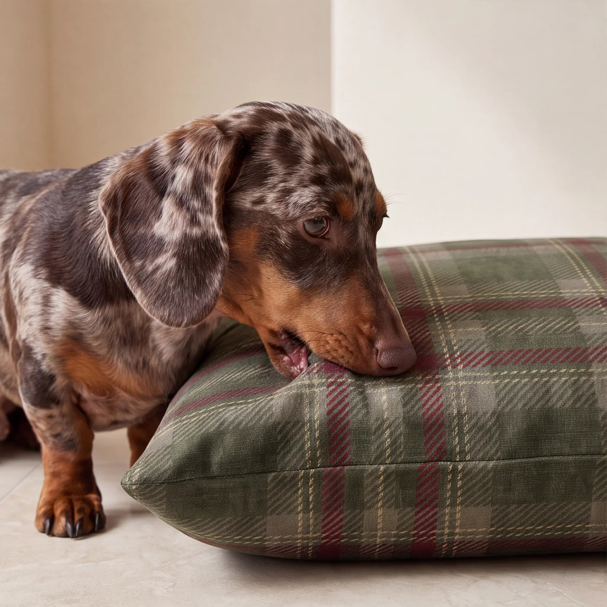 Cama para mascotas desenfundable antimanchas Priyala 12