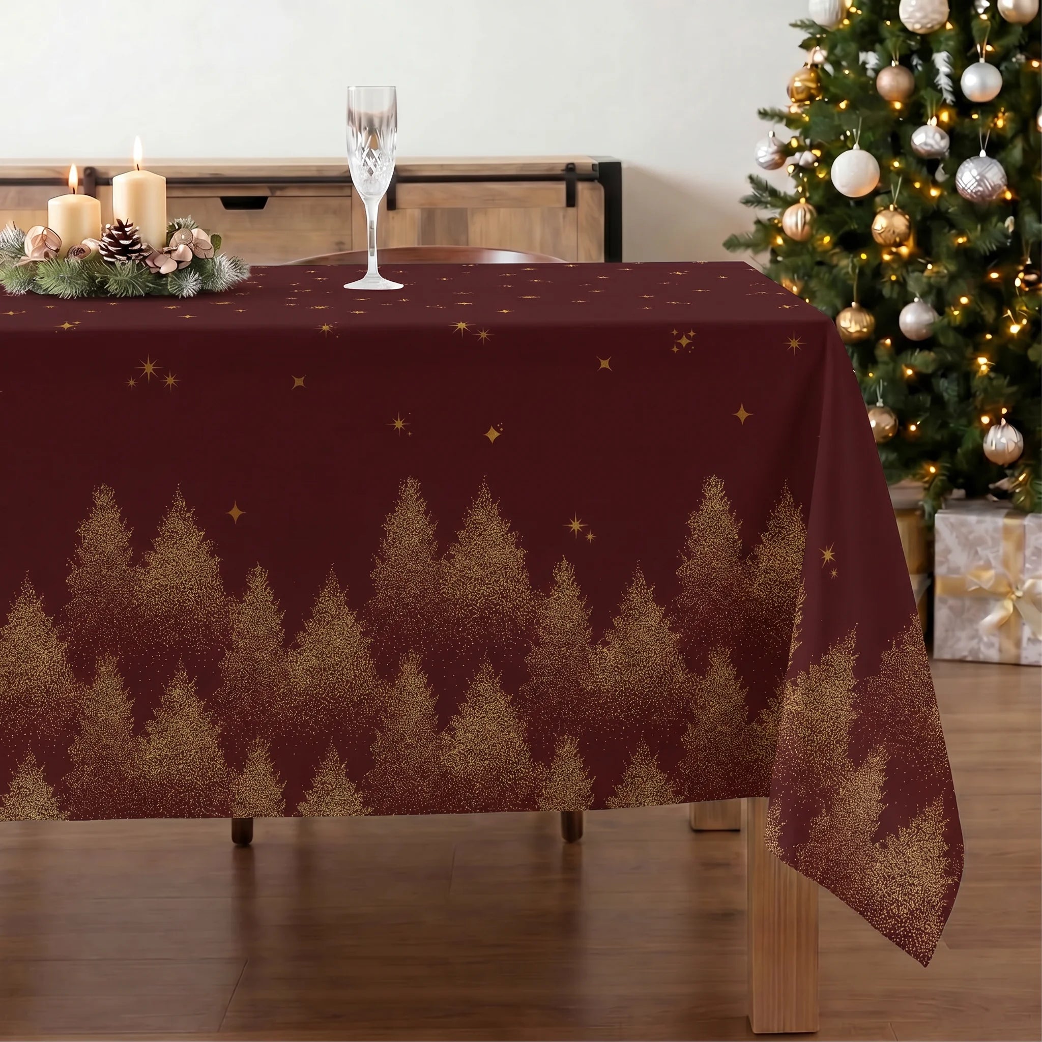Mantel antimanchas Red stalit sky 1225