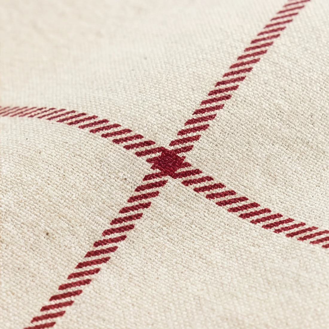 Mantel antimanchas Red windowpana 1225