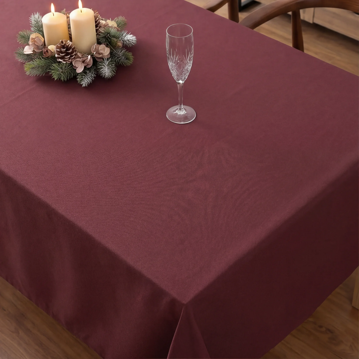 Mantel antimanchas Rojo liso