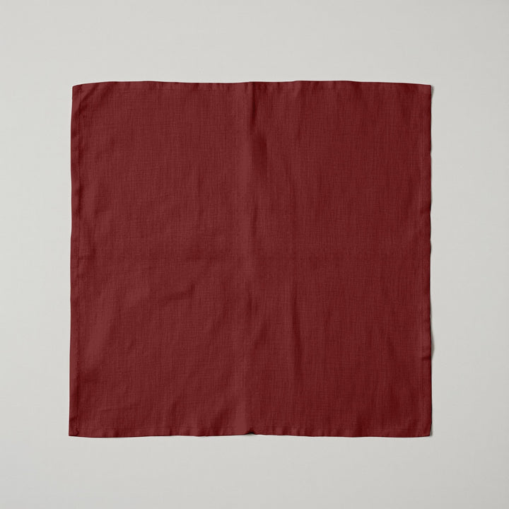 Pack 2 unidades servilletas Rojo Liso