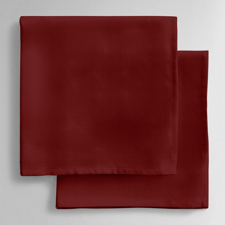 Pack 2 unidades servilletas Rojo Liso