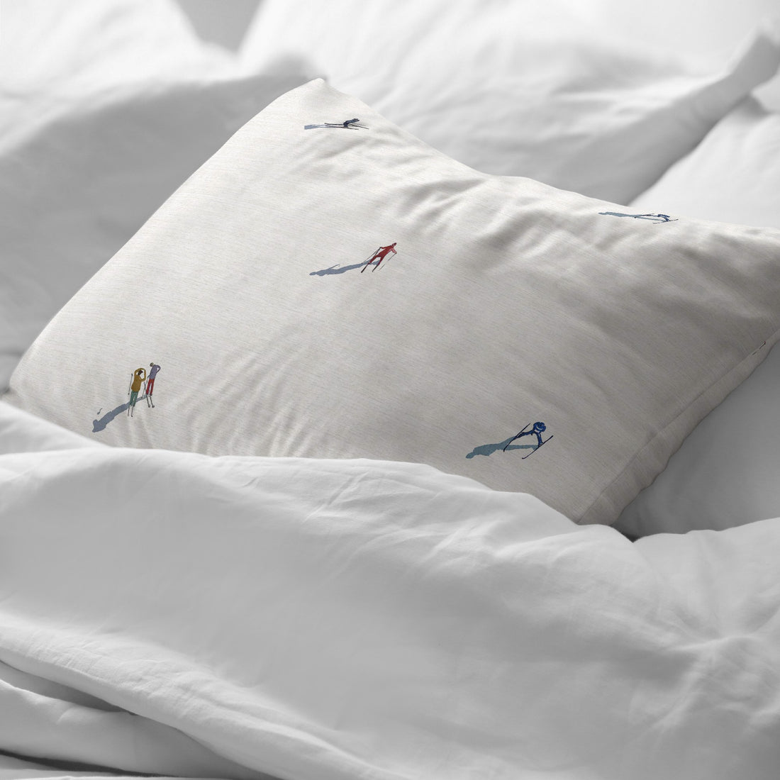 Funda de almohada Skier