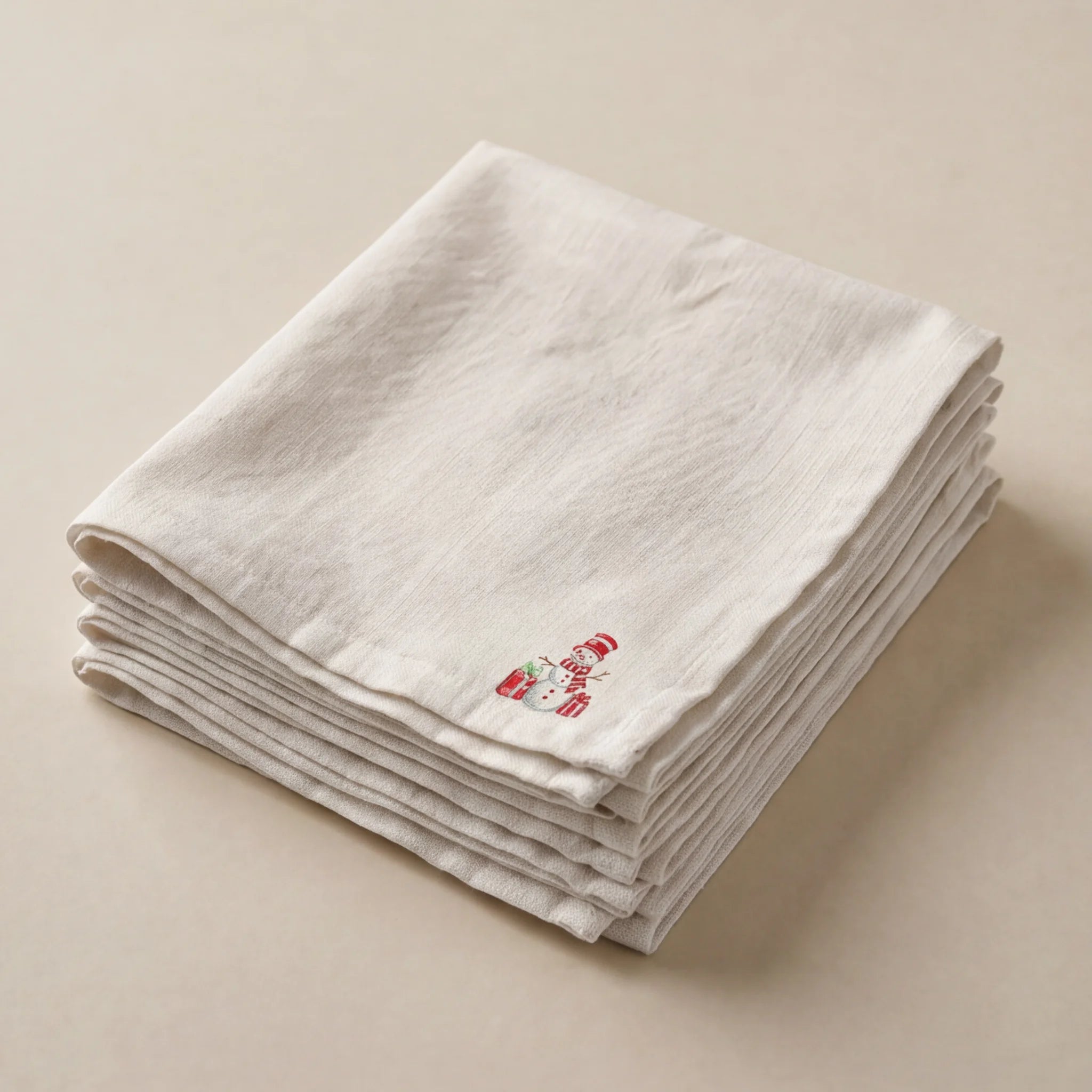 Pack de 4 unidades servilletas Snowman