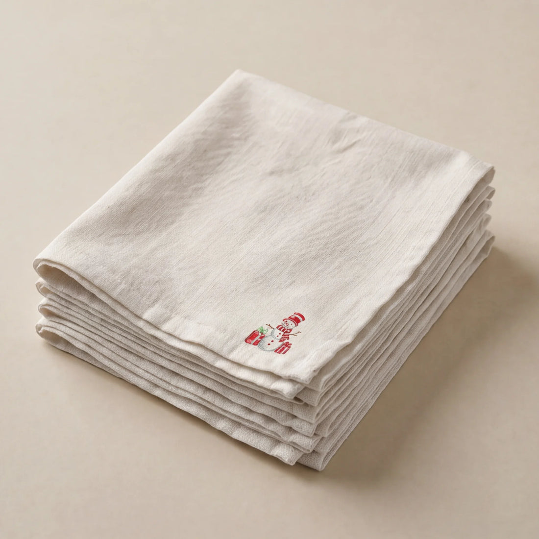 Pack de 4 unidades servilletas Snowman
