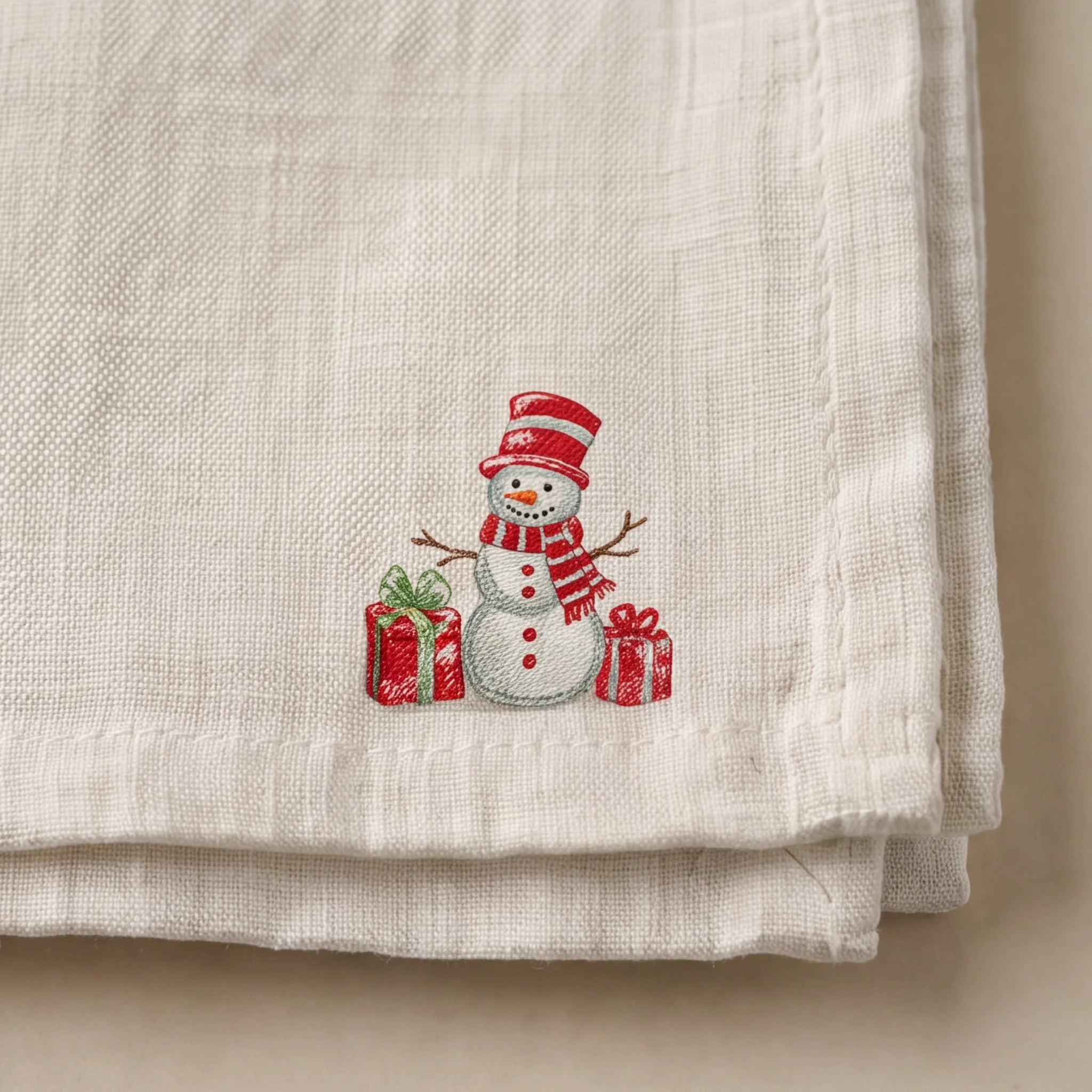 Pack de 4 unidades servilletas Snowman