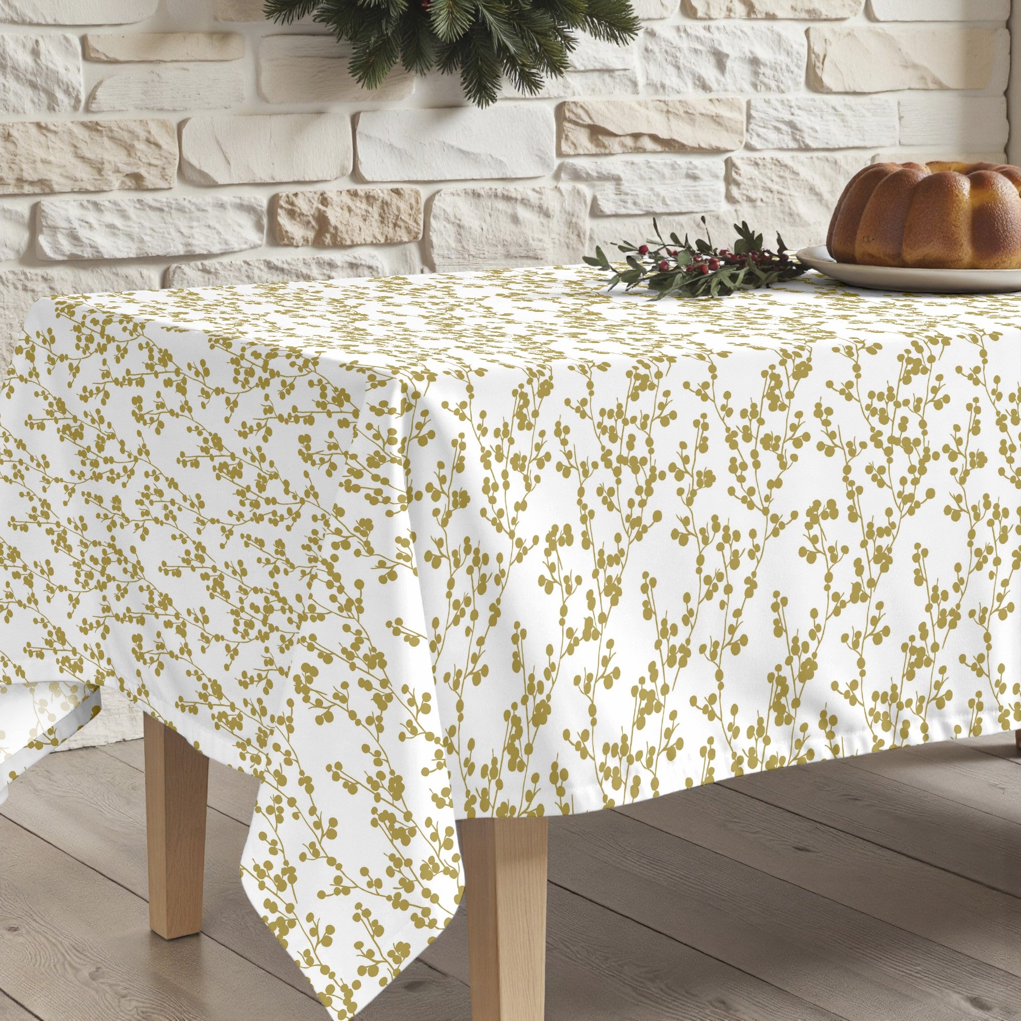 Mantel antimanchas Tree Gold