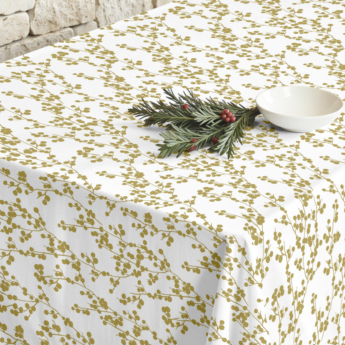 Mantel antimanchas Tree Gold