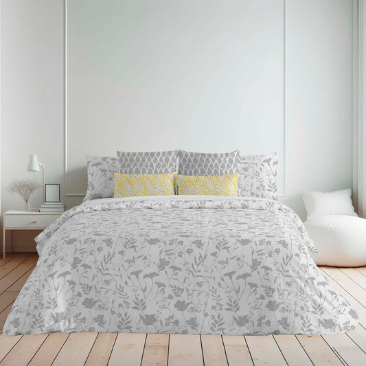 Housse de couette avec boutons 100% coton Utrech