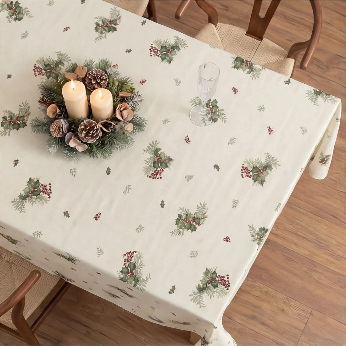 Mantel antimanchas Winter holly 1225