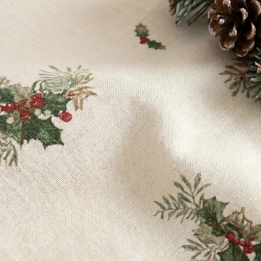 Mantel antimanchas Winter holly 1225