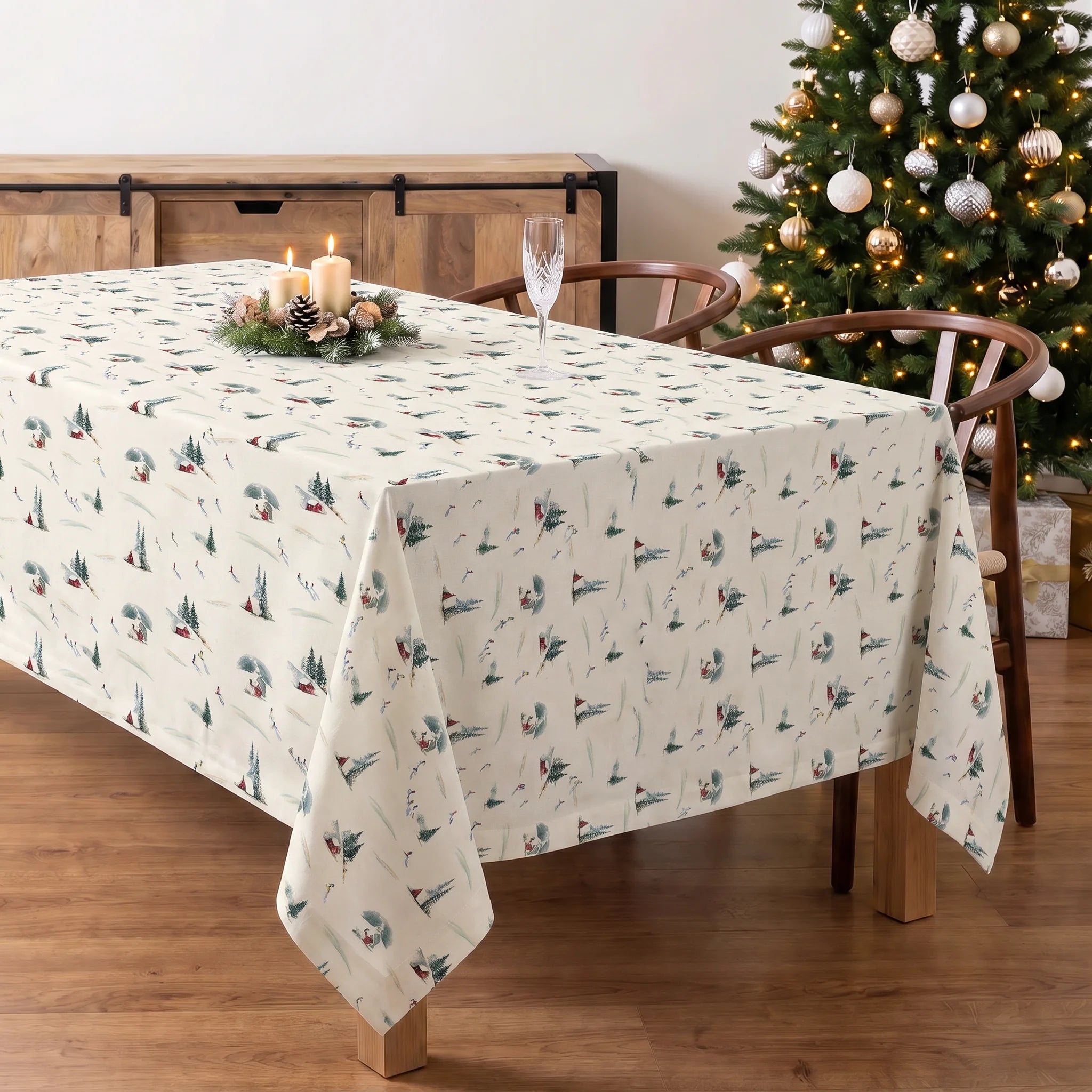 Mantel antimanchas Winter ski 1225