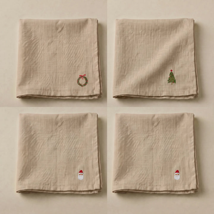 Pack de 4 unidades servilletas Winter Wishes 10