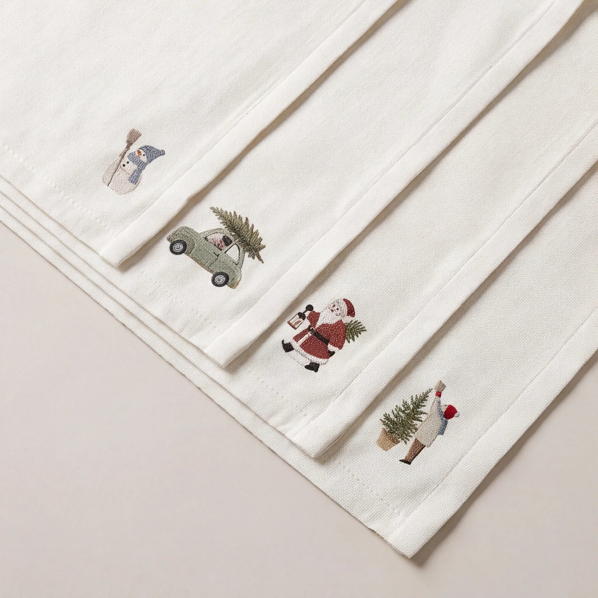 Mantel individual antimanchas pack 4 unidades Winter Wishes 11