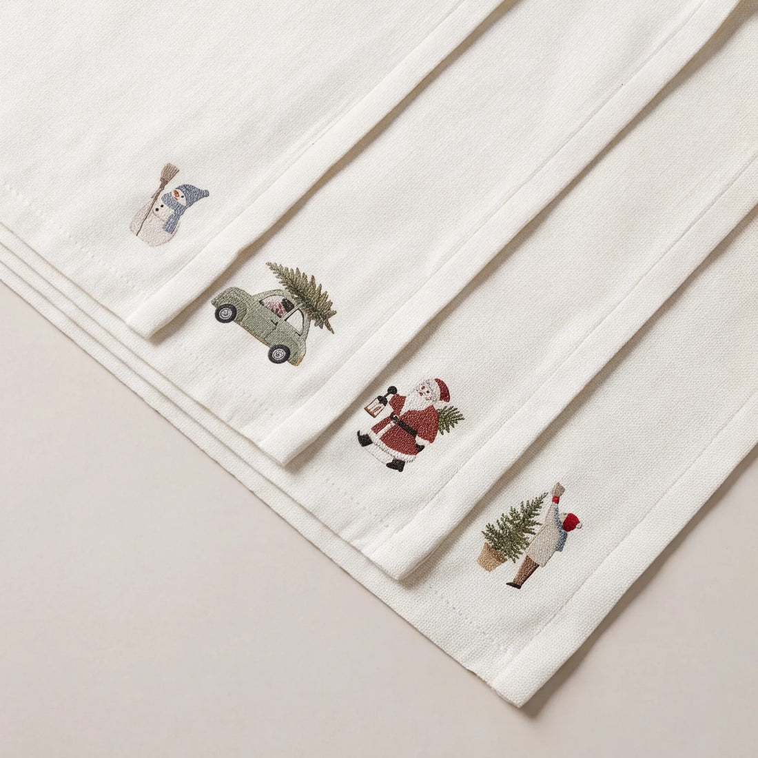 Mantel individual antimanchas pack 4 unidades Winter Wishes 11