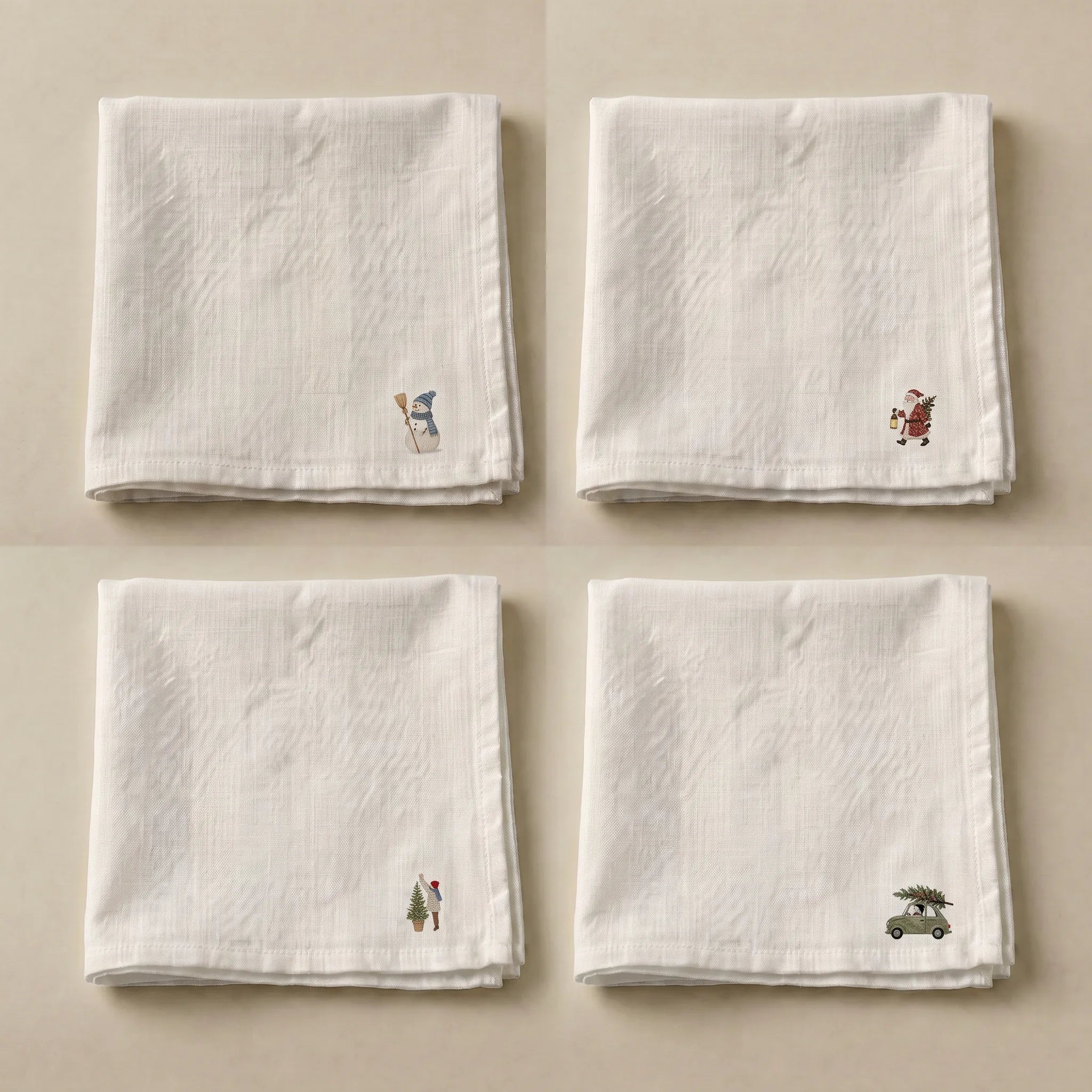 Pack de 4 unidades servilletas Winter Wishes 11