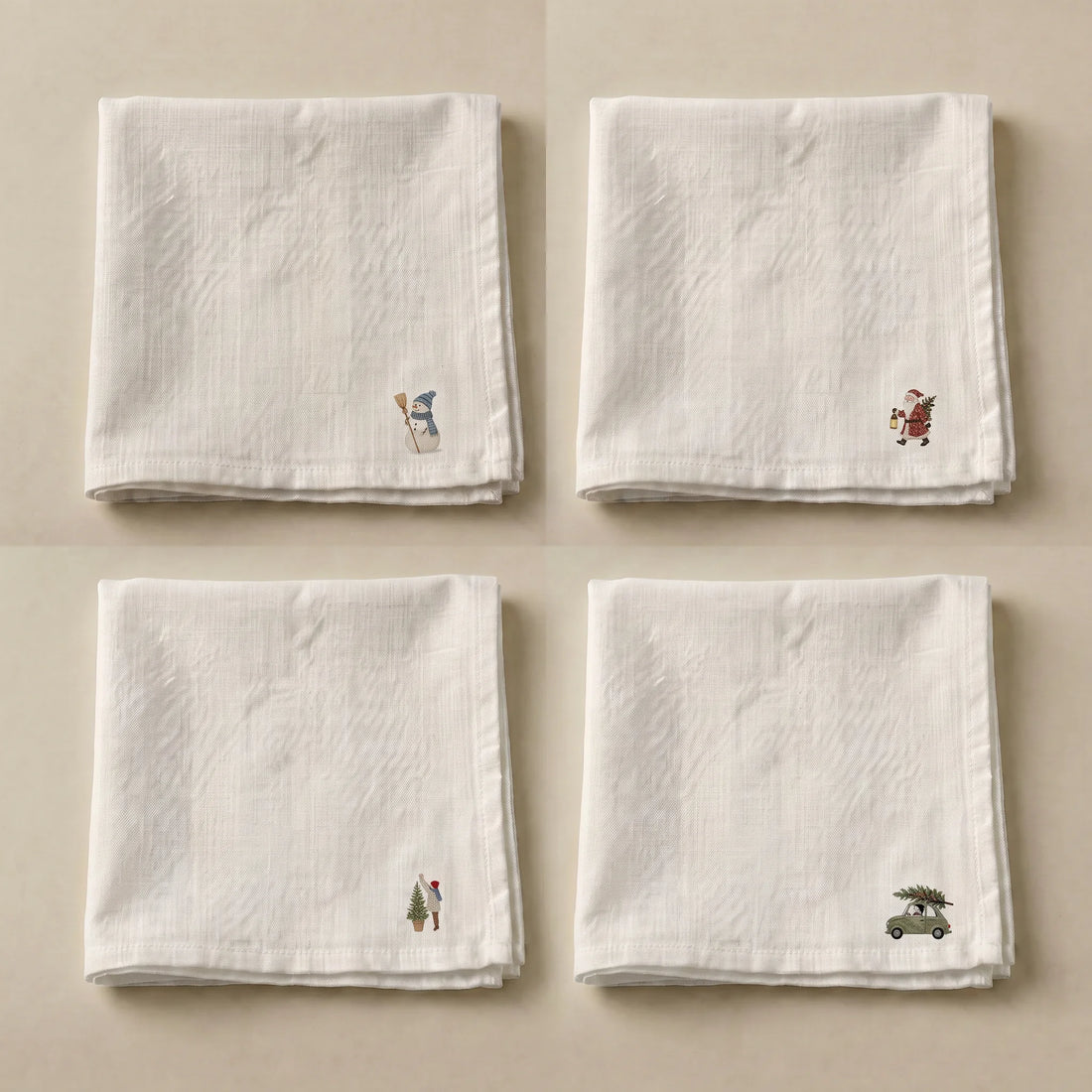 Pack de 4 unidades servilletas Winter Wishes 11