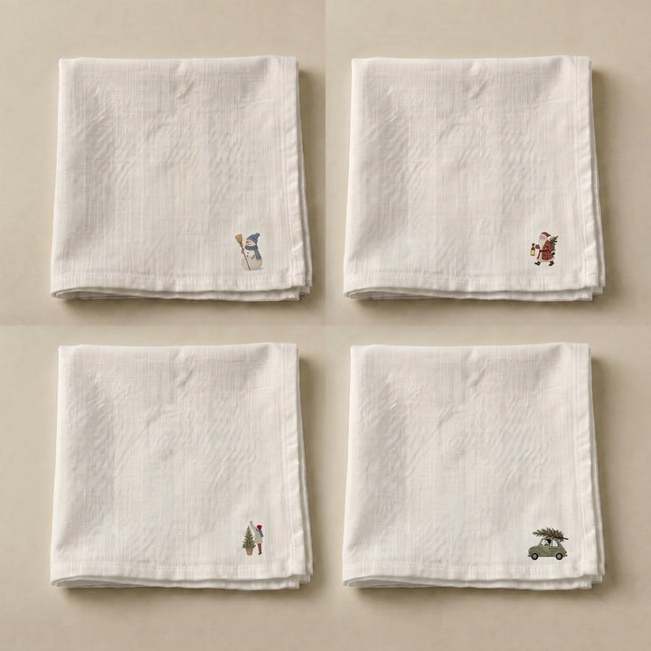 Pack de 4 unidades servilletas Winter Wishes 11