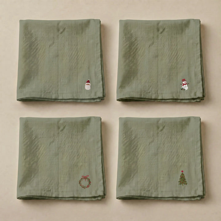 Pack de 4 unidades servilletas Winter Wishes 6