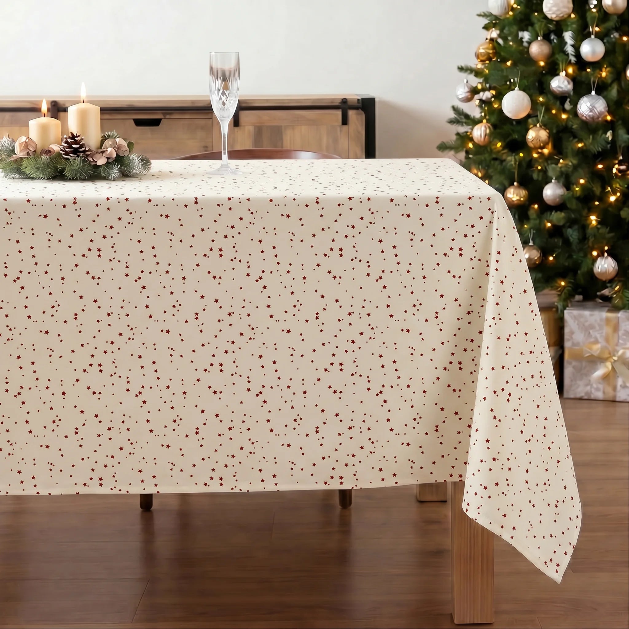 Mantel antimanchas Merry Christmas 23