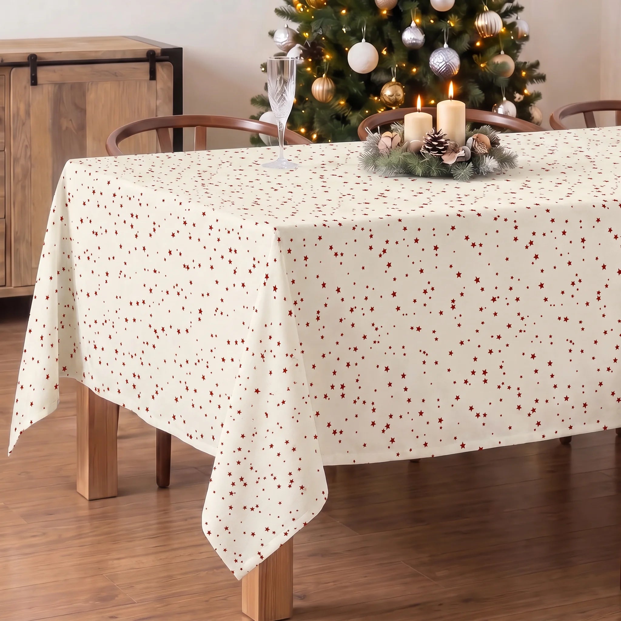 Mantel antimanchas Merry Christmas 23