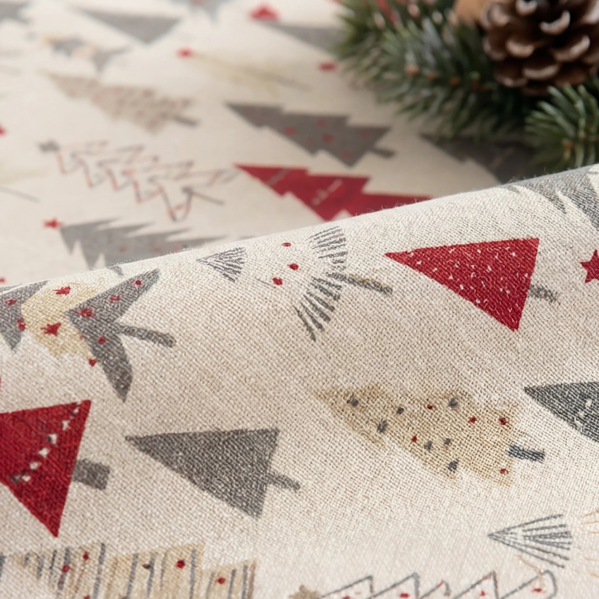Mantel resinado antimanchas XL Merry Christmas 31-100