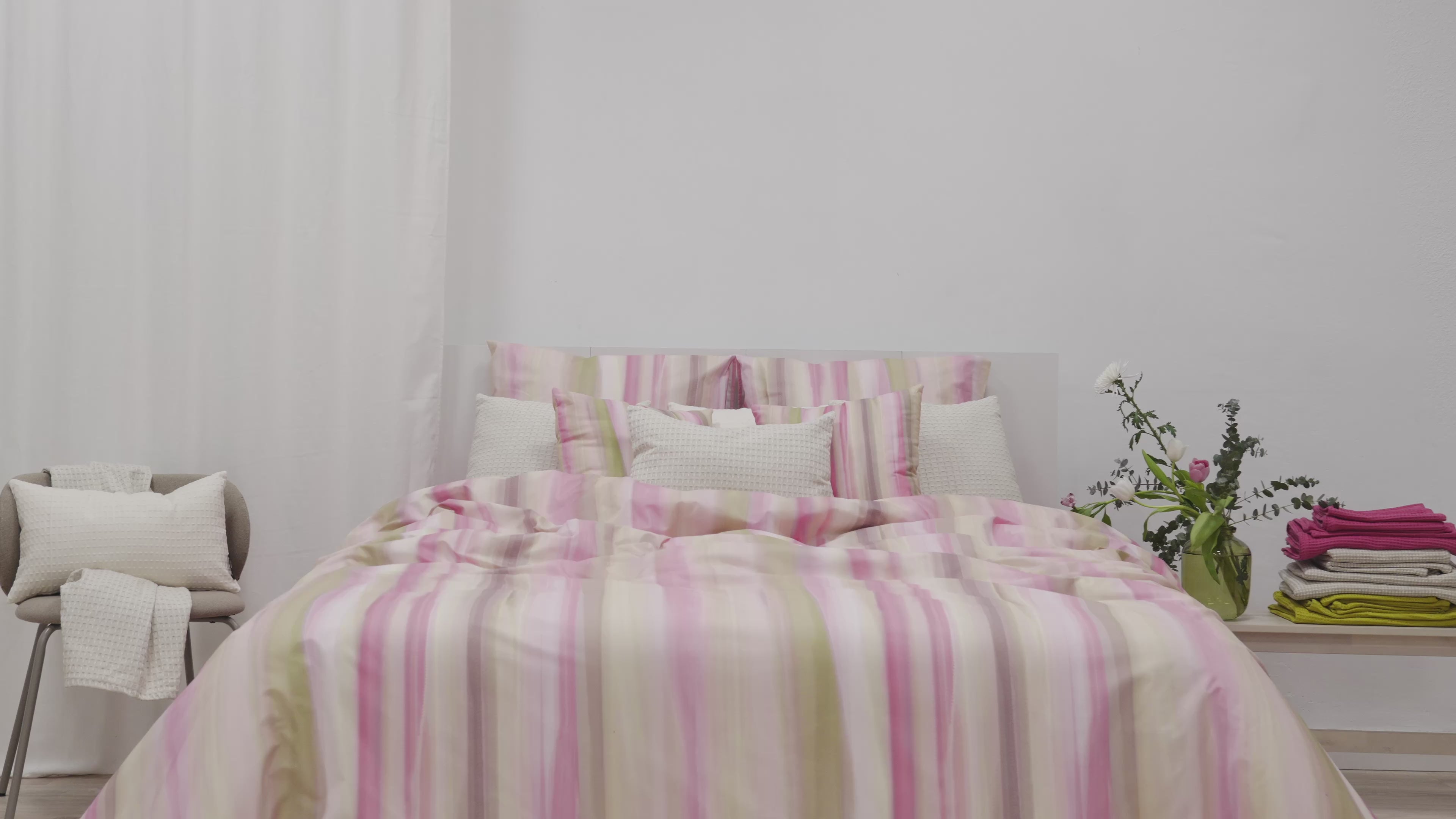 Housse de couette Exeter Green 100% coton