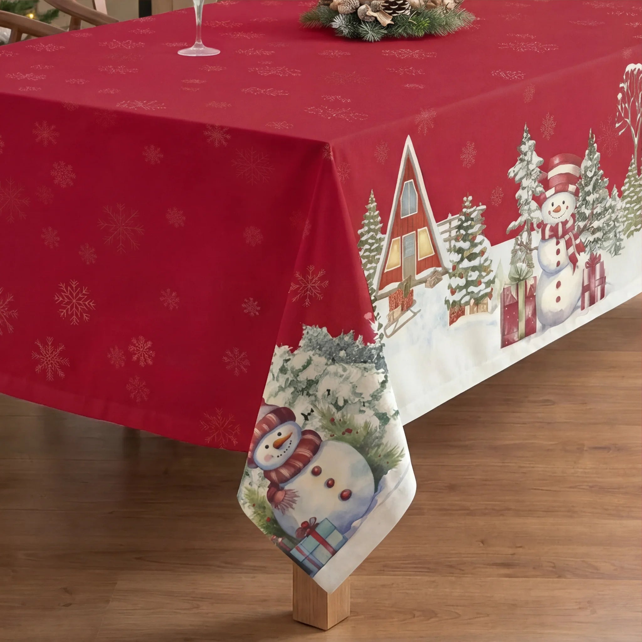 Mantel antimanchas Snowman 1225