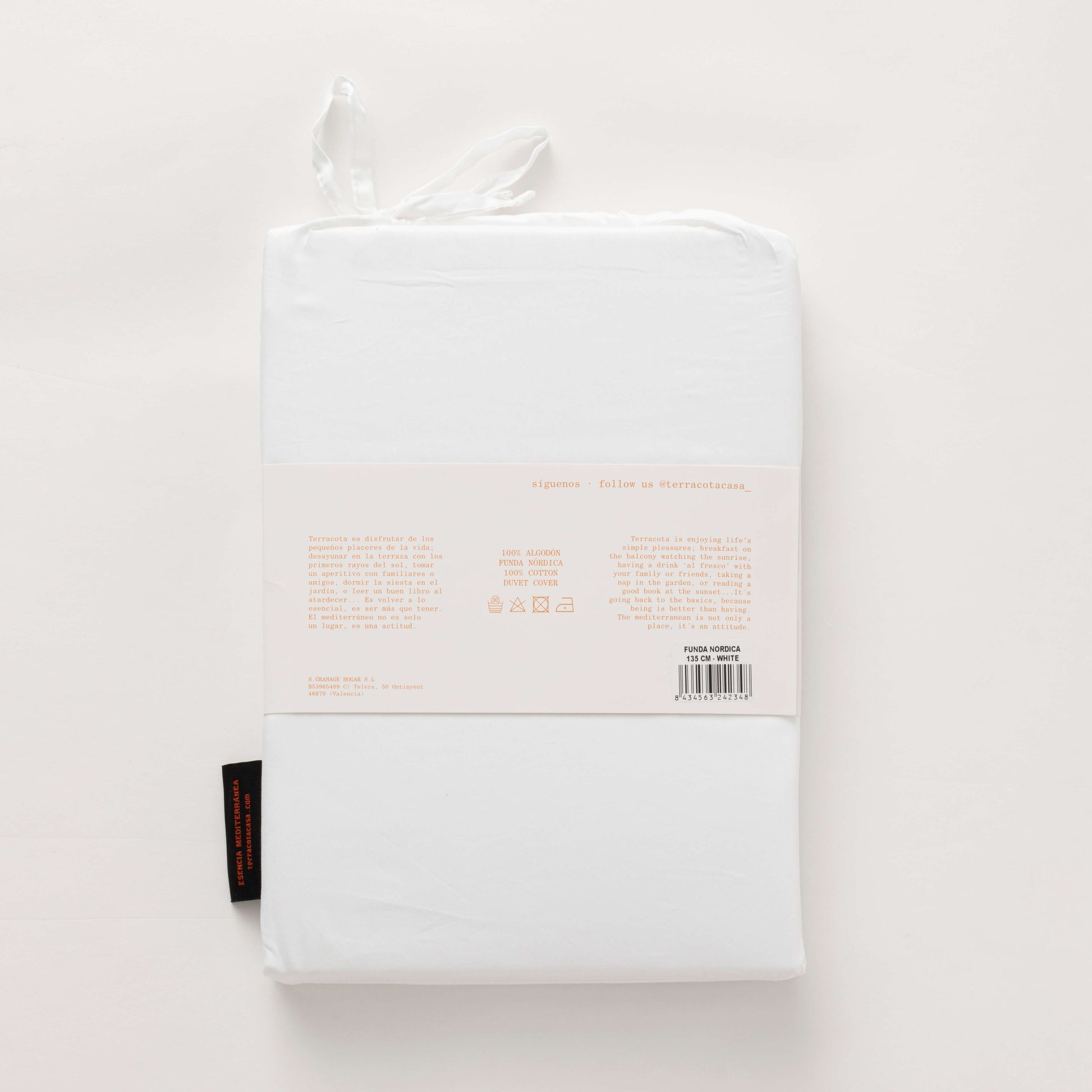 Funda nórdica satén 300 hilos Natural 5