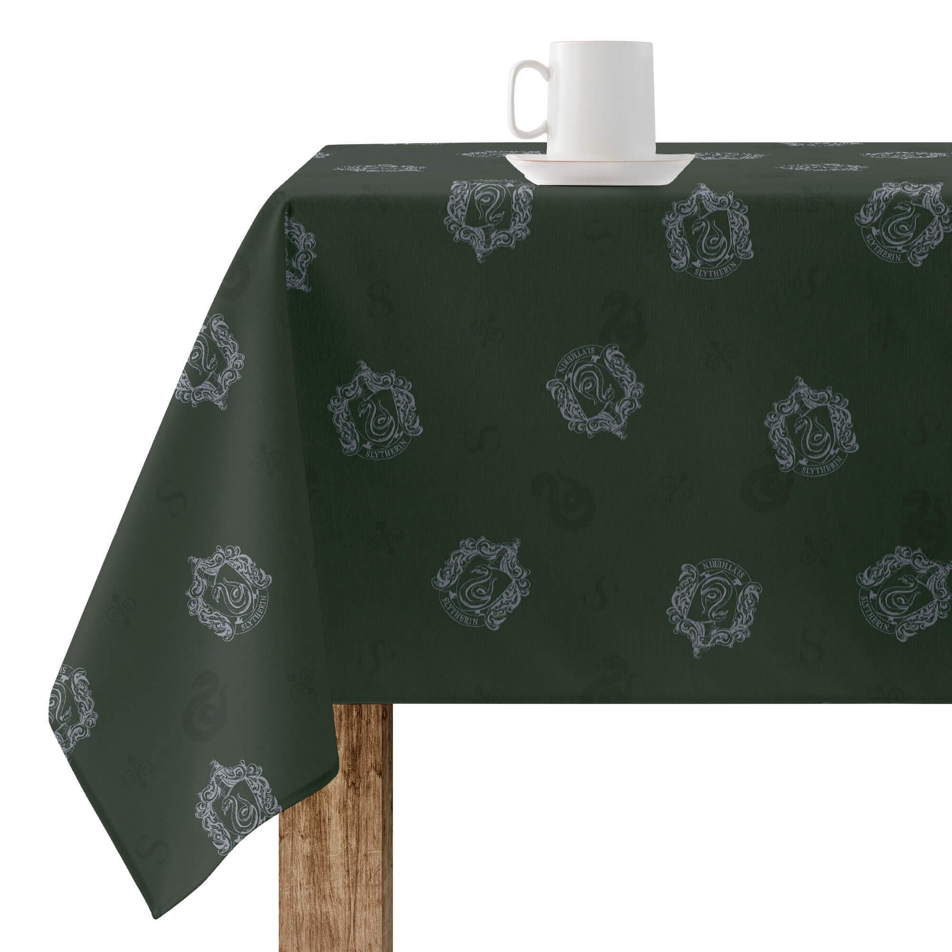 Mantel resinado antimanchas Slytherin Shield 0