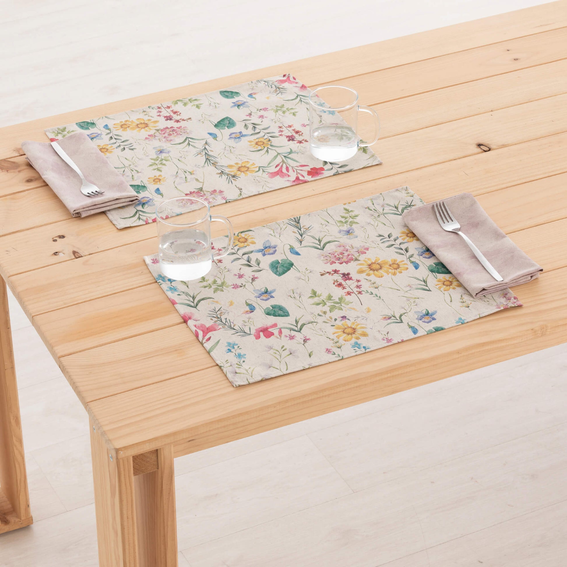 Pack 2 unidades mantel individual resinado Lino 0120-279 - 45x35 cm 2