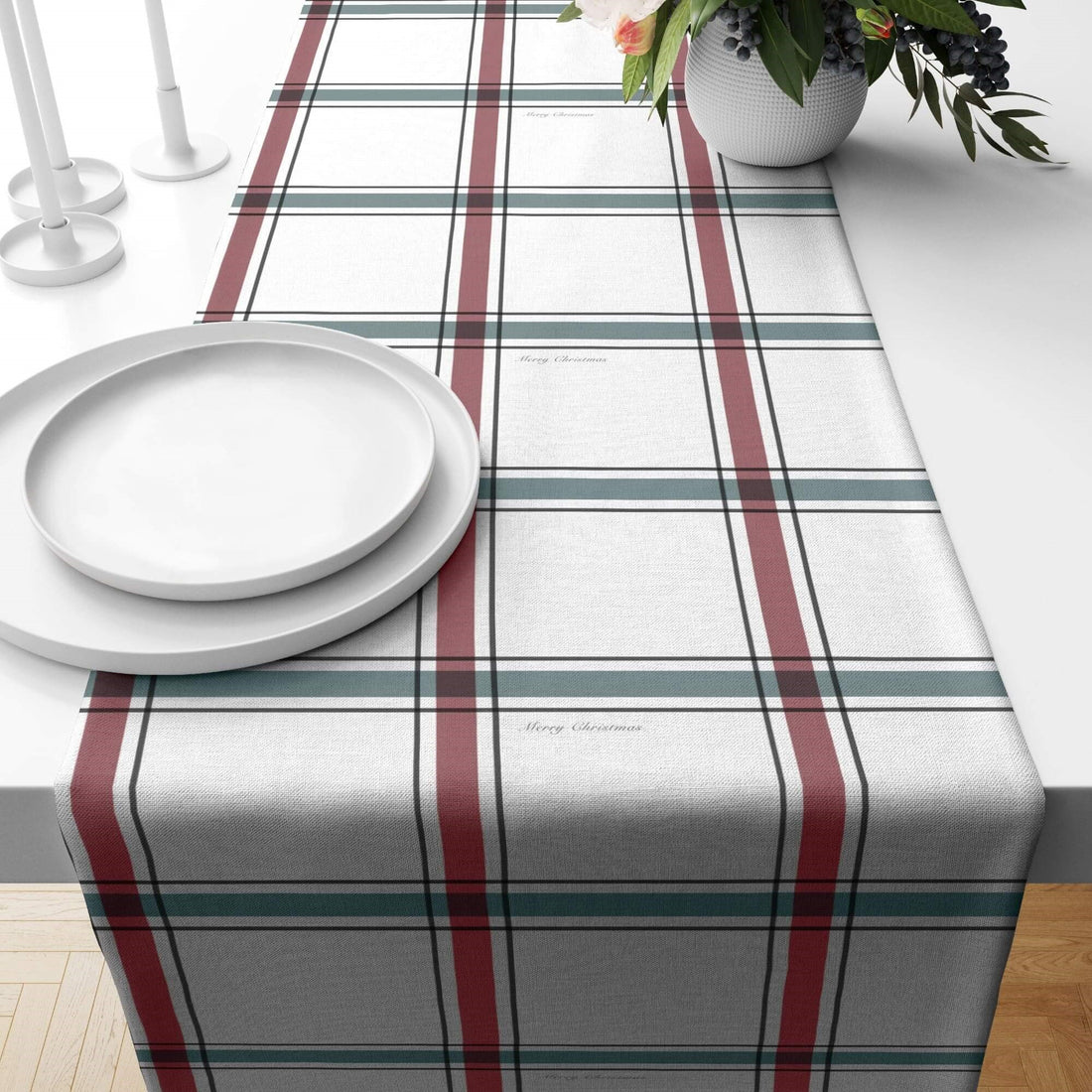 Camino de mesa terciopelo Elegant Christmas 4 3