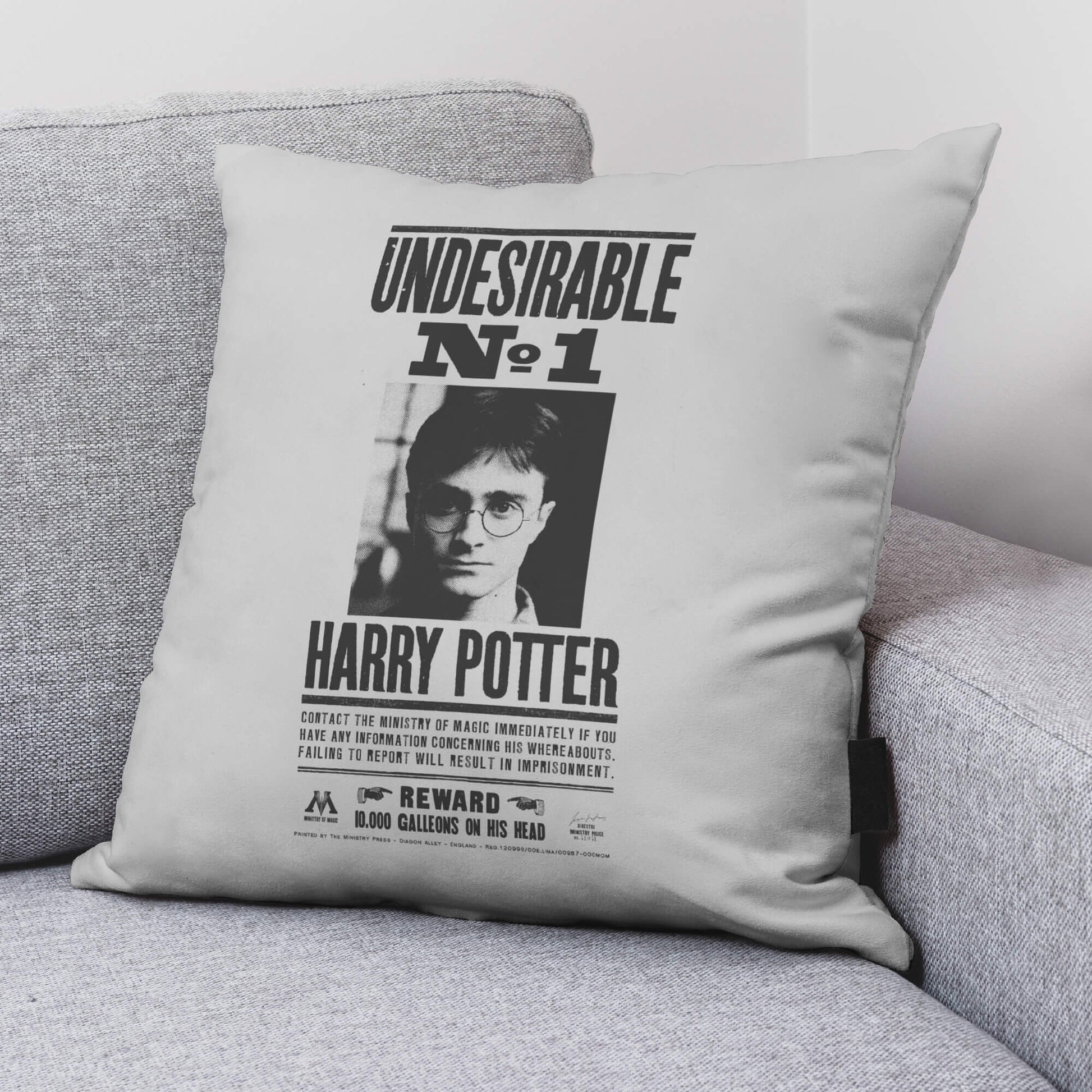 Funda de cojín Undesirable A 50X50 cm Harry Potter 2