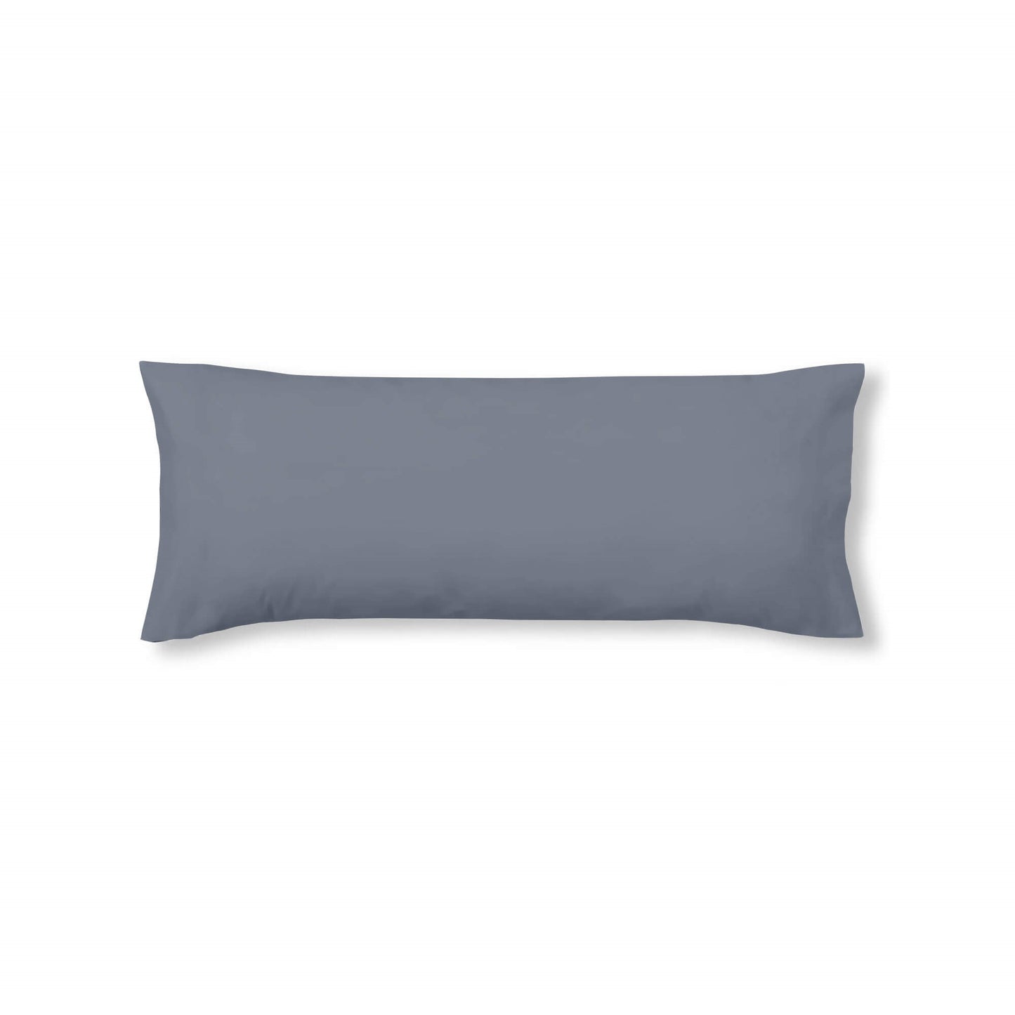 Funda de almohada 100% algodón liso Denim Blue 0