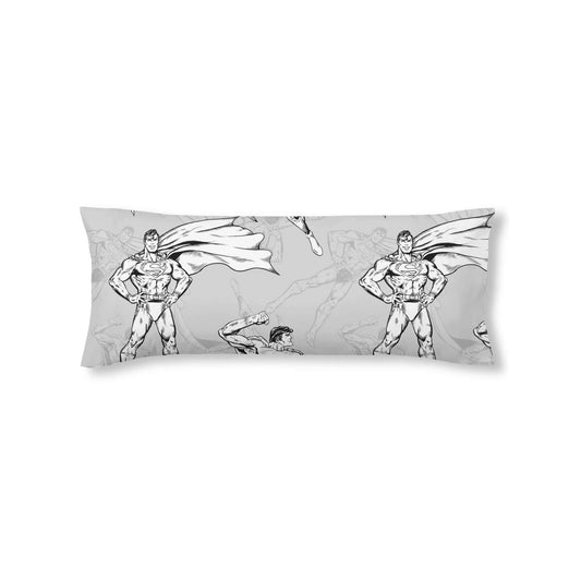 Funda de almohada 100% algodón Superman Grey 0
