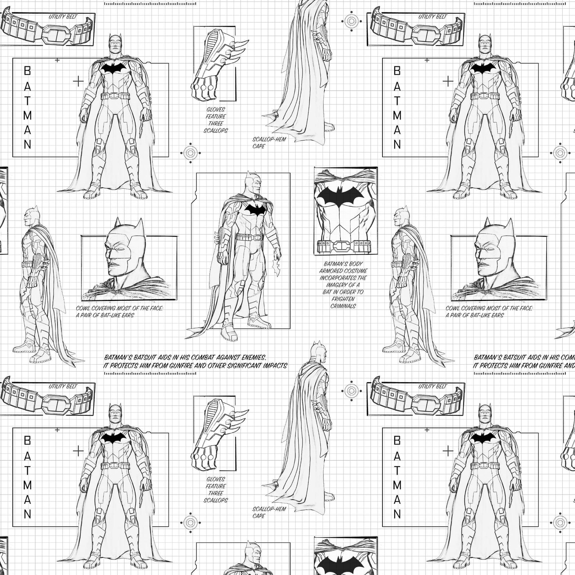 Mantel resinado antimanchas Batman Features 4