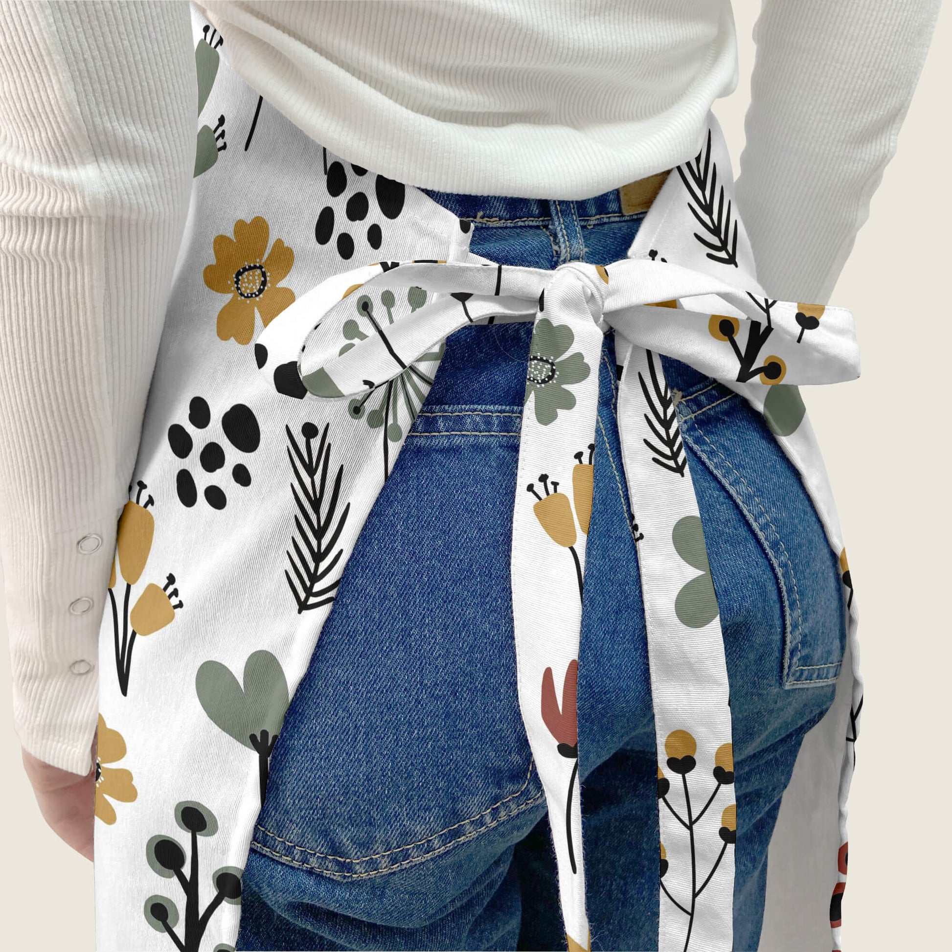 Delantal sin bolsillo Paola - 110x69 cm 3