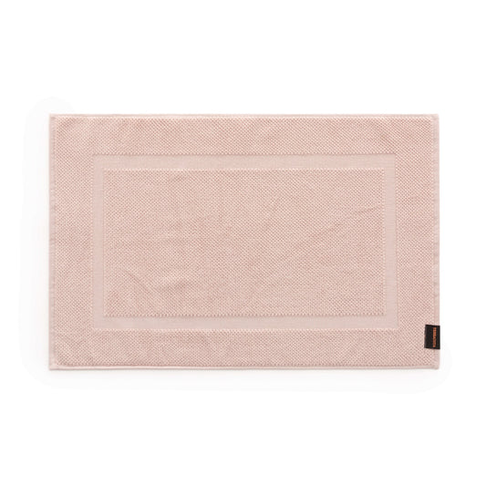 Bath mat 100% combed cotton 650 gr. Light Pink