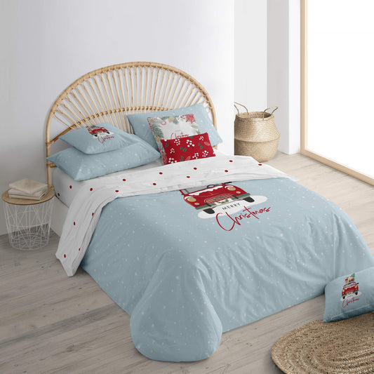 Duvet cover with clicks 100% cotton Laponia 22