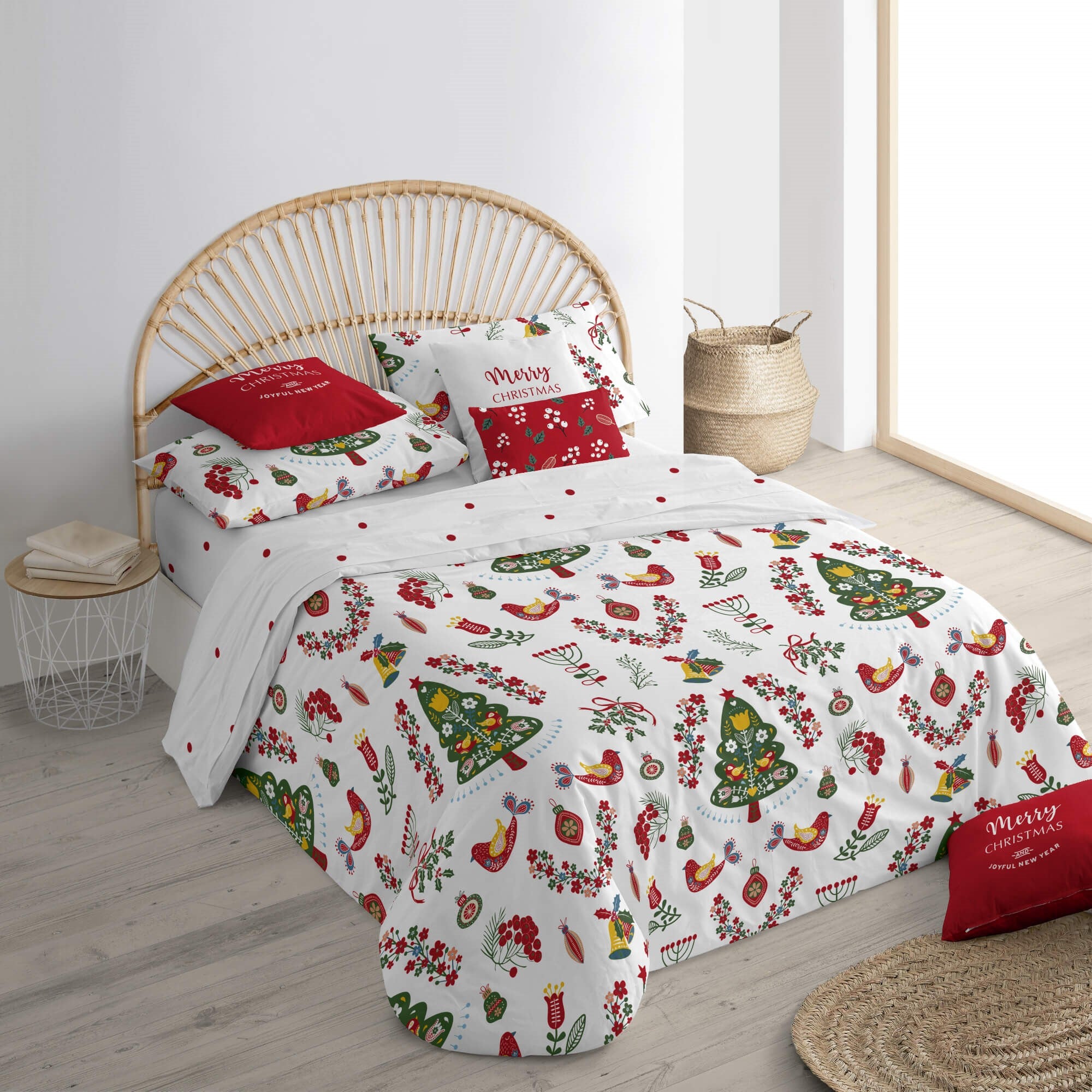 Duvet cover with clicks 100% cotton Laponia 8