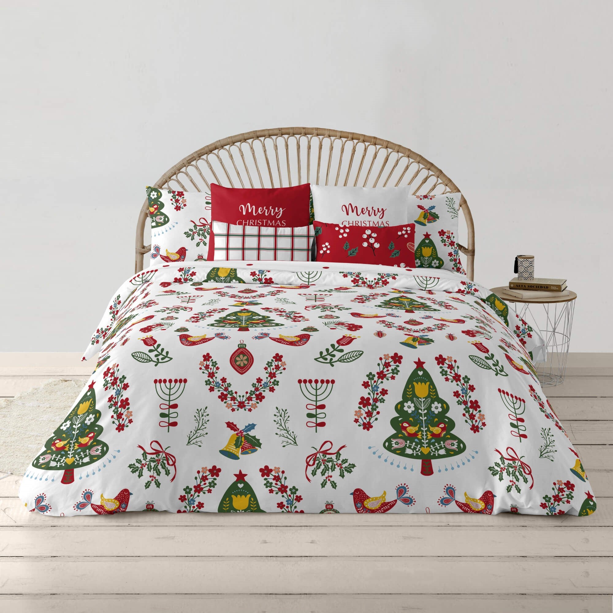 Duvet cover with clicks 100% cotton Laponia 8