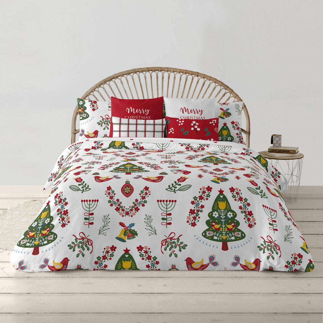 Duvet cover with clicks 100% cotton Laponia 8