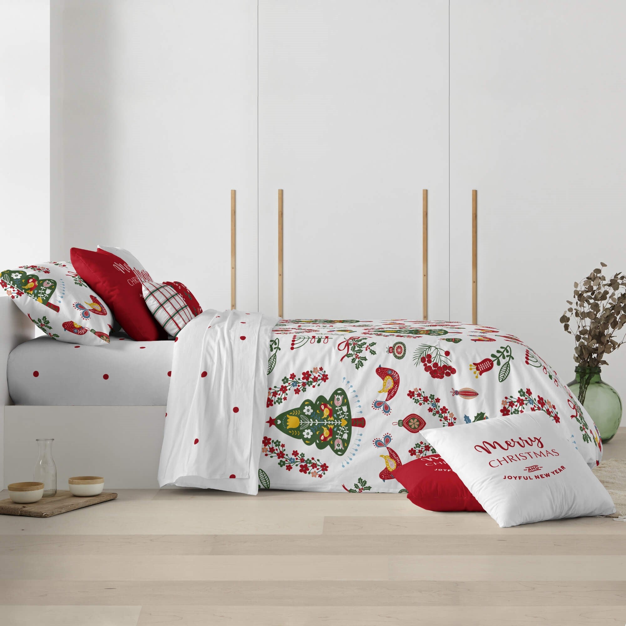 Duvet cover with clicks 100% cotton Laponia 8